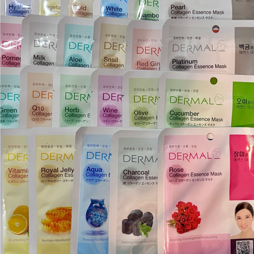 Korean Beauty Collagen Sheet Mask Set
